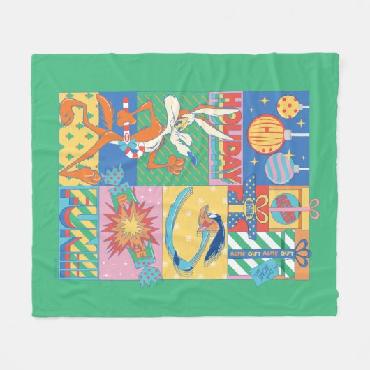 LOONEY TUNES™ | Freizeitspass Fleecedecke (Vorderseite (Horizontal))