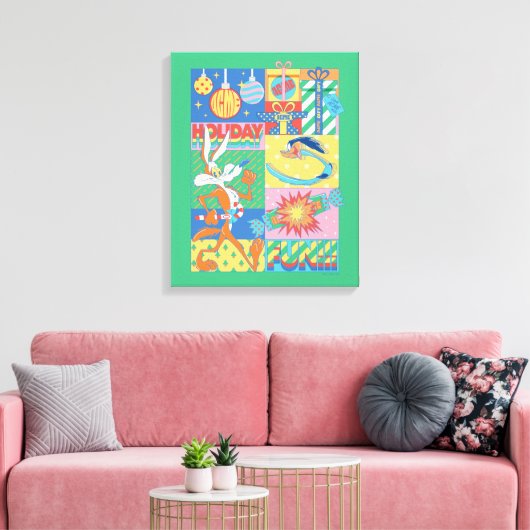 LOONEY TUNES™ | Freizeitspass Leinwanddruck (Insitu (Wohnzimmer))