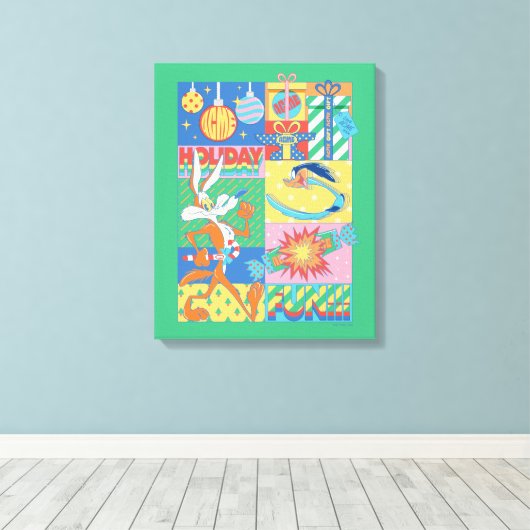 LOONEY TUNES™ | Freizeitspass Leinwanddruck (Insitu (Holzboden))