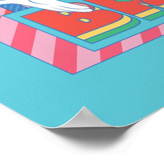 LOONEY TUNES™ | Frohe und helle Weihnachten Poster (Ecke)