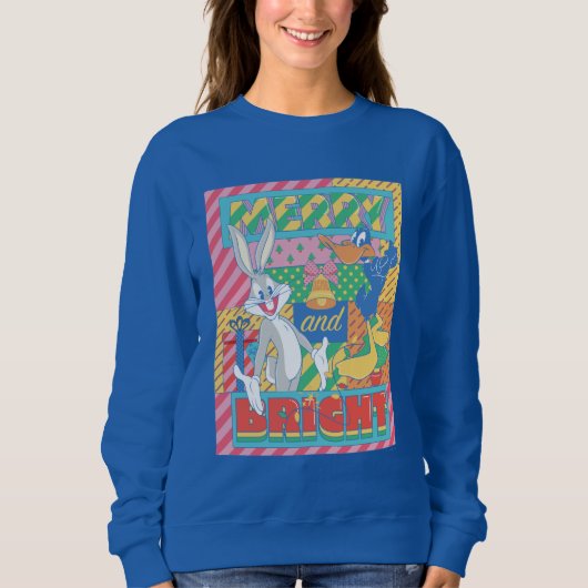 LOONEY TUNES™ | Frohe und helle Weihnachten Sweatshirt (Vorderseite)