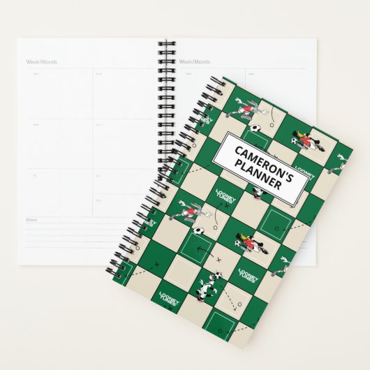 LOONEY TUNES™ Fußball-Rastermuster Planer (Anzeige)