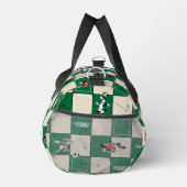 LOONEY TUNES™ Fußballrastermuster Duffle Bag (Rechts)