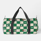 LOONEY TUNES™ Fußballrastermuster Duffle Bag (Rückseite)