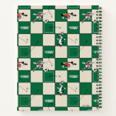 LOONEY TUNES™ Fußballrastermuster Notizblock (Rückseite)