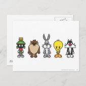 LOONEY TUNES™ Group Foto Op Postkarte (Vorne/Hinten)