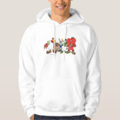 LOONEY TUNES™ Gruppe Rollerblade Picture Hoodie (Vorderseite)
