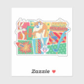 LOONEY TUNES™ | Happy Holidays Pattern Aufkleber (Blatt)