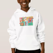 LOONEY TUNES™ | Happy Holidays Pattern Hoodie (Vorderseite)