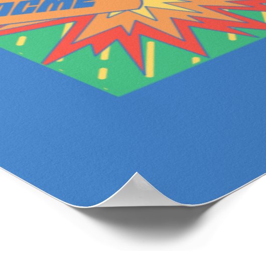 LOONEY TUNES™ | Happy Holidays Pattern Poster (Ecke)