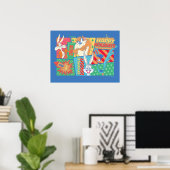 LOONEY TUNES™ | Happy Holidays Pattern Poster (Heimbüro)