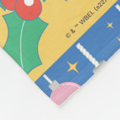 LOONEY TUNES™ | Happy Holidays Weihnachtsmuster Fleecedecke (Ecke)