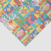 LOONEY TUNES™ | Happy Holidays Weihnachtsmuster Seidenpapier (Ausschnitt)