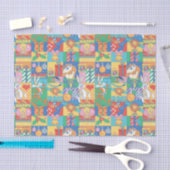 LOONEY TUNES™ | Happy Holidays Weihnachtsmuster Seidenpapier (Handwerk)