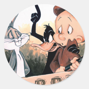 LOONEY TUNES™ Hasenpfeffer Runder Aufkleber