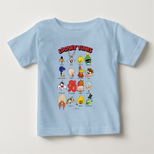 LOONEY TUNES™ Headshots Baby T-shirt (Vorderseite)