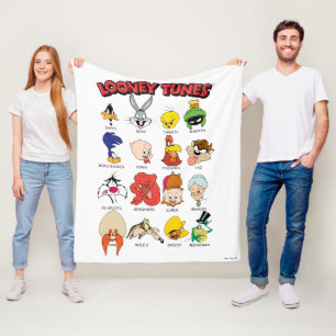 LOONEY TUNES™ Headshots Fleecedecke
