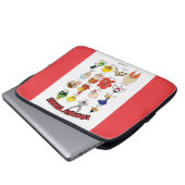 LOONEY TUNES™ Headshots Laptopschutzhülle (Vorne Knopf)