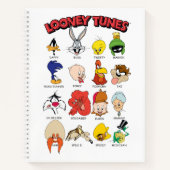 LOONEY TUNES™ Headshots Notizblock (Vorderseite)