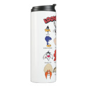 LOONEY TUNES™ Headshots Thermosbecher (Nach links gedreht)