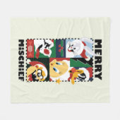 LOONEY TUNES™ Holiday Merry Mischief Fleecedecke (Vorderseite (Horizontal))
