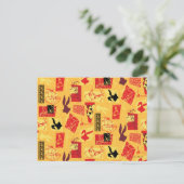 LOONEY TUNES™ | Jahr des Kaninchenmusters Postkarte (Stehend Vorderseite)