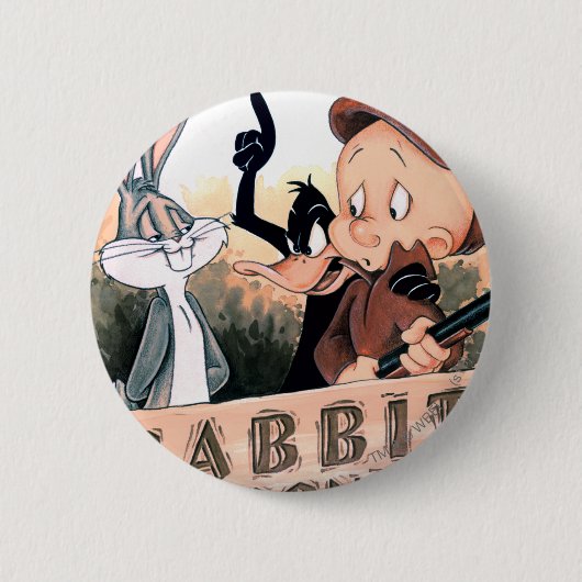 LOONEY TUNES™ Kaninchenseasoning Button (Vorderseite)