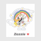 LOONEY TUNES™ - Liebe Ihr eigenes Abzeichen Aufkleber (Blatt)