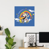 LOONEY TUNES™ - Liebe Ihr eigenes Abzeichen Poster (Heimbüro)