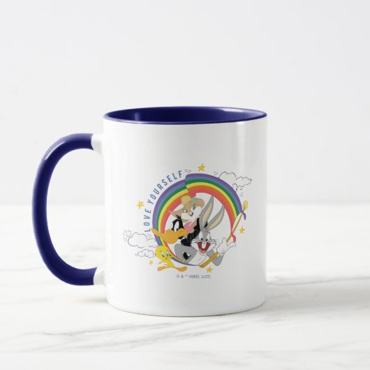 LOONEY TUNES™ - Liebe Ihr eigenes Abzeichen Tasse (Links)