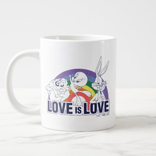 LOONEY TUNES™ - Liebe ist Liebe Jumbo-Tasse (Links)