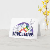 LOONEY TUNES™ - Liebe ist Liebe Karte (Gelbe Blume)