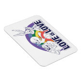 LOONEY TUNES™ - Liebe ist Liebe Magnet (Rechte Seite)