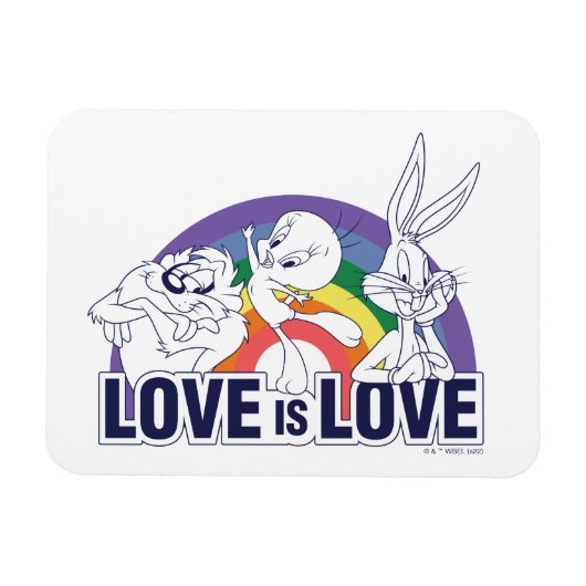LOONEY TUNES™ - Liebe ist Liebe Magnet (Horizontal)
