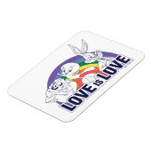 LOONEY TUNES™ - Liebe ist Liebe Magnet (Linke Seite)