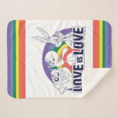 LOONEY TUNES™ - Liebe ist Liebe Sherpadecke (Vorderseite (Horizontal))