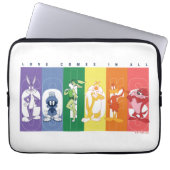 LOONEY TUNES™ - Liebe kommt in allen Farben Laptopschutzhülle (Vorderseite)