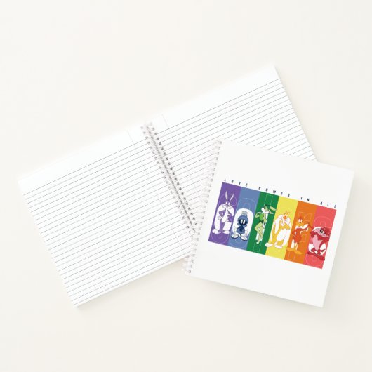 LOONEY TUNES™ - Liebe kommt in allen Farben Notizblock (Innenseite)