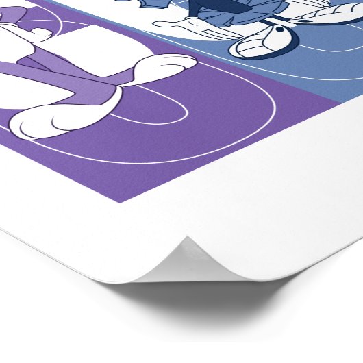 LOONEY TUNES™ - Liebe kommt in allen Farben Poster (Ecke)