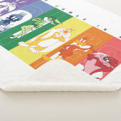 LOONEY TUNES™ - Liebe kommt in allen Farben Sherpadecke (3/4)