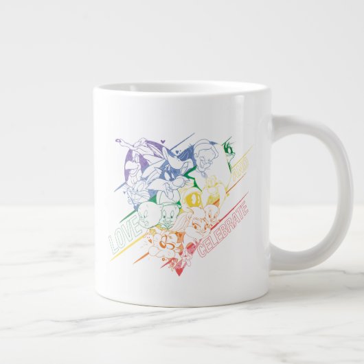 LOONEY TUNES™ - Liebe und Feiern Jumbo-Tasse (Rechts)