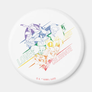 LOONEY TUNES™ - Liebe und Feiern Magnet