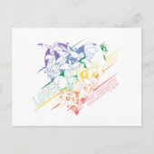 LOONEY TUNES™ - Liebe und Feiern Postkarte (Vorderseite)