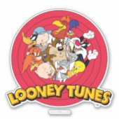 LOONEY TUNES™ Logo Aufkleber (Vorderseite)