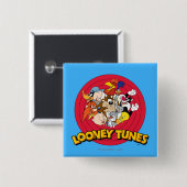 LOONEY TUNES™ Logo Button (Vorne & Hinten)