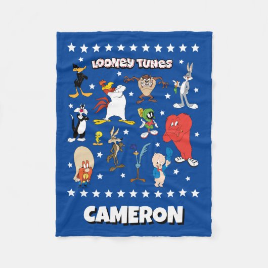 LOONEY TUNES™ Logo Fleecedecke (Vorderseite)