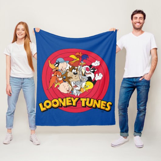 LOONEY TUNES™ Logo Fleecedecke (Beispiel)