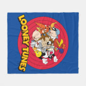 LOONEY TUNES™ Logo Fleecedecke (Vorderseite (Horizontal))