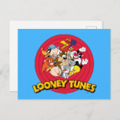 LOONEY TUNES™ Logo Postkarte (Vorne/Hinten)