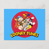 LOONEY TUNES™ Logo Postkarte (Vorderseite)